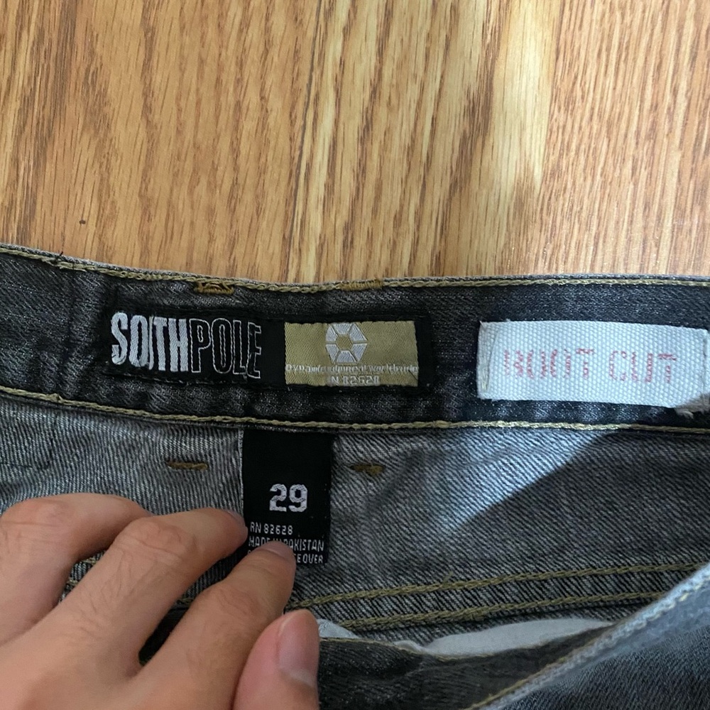 Vintage South Pole Black Jeans - Picture 7 of 10